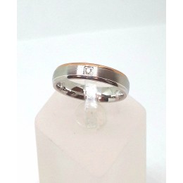 Abielusõrmus, punase kulla äärega