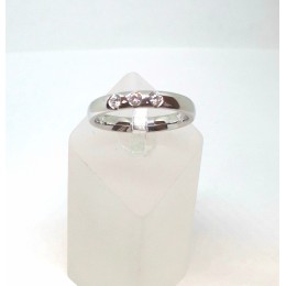 Abielusõrmus, 3 tsirkooniga Abielusõrmus, 3 tsirkooniga