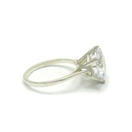 Kihlasõrmus - 12mm tsirkooniga