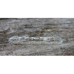 Hõbekäekett - 7mm laiune