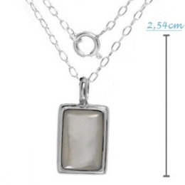 Hõberipats - Boma elegantne emapärliga kett