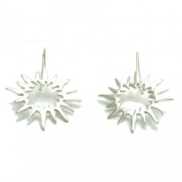 Hõbekõrvarõngad - päike