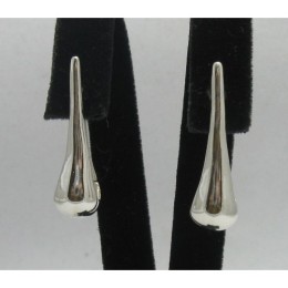 Hõbekõrvarõngad - tilgad inglise lukuga