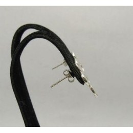 Hõbekõrvarõngad - lilled 