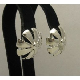 Hõbekõrvarõngad - lill