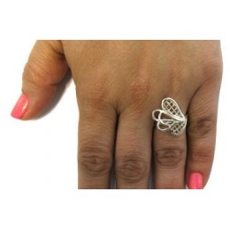 Hõbesõrmus - tiivad