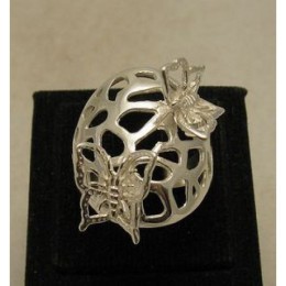 Hõbesõrmus -  liblikad