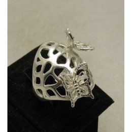 Hõbesõrmus -  liblikad