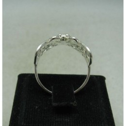 Hõbesõrmus -  filigraan liblikas