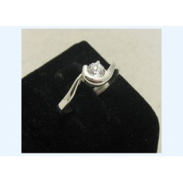 Kihlasõrmus - 4,5mm tsirkooniga