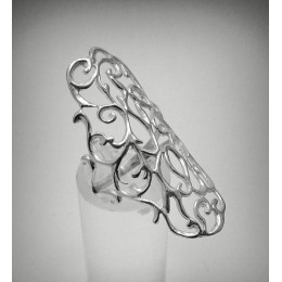 Hõbesõrmus - pikk õhuline Hõbesõrmus - pikk õhuline