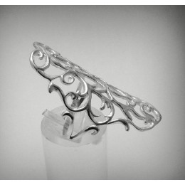 Hõbesõrmus - pikk õhuline Hõbesõrmus - pikk õhuline