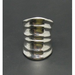 Hõbesõrmus - lai laineline Hõbesõrmus - lai laineline