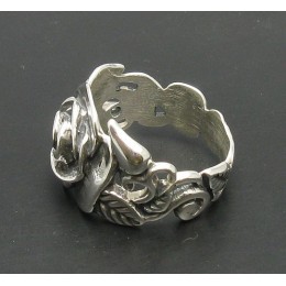 Hõbesõrmus - roos Hõbesõrmus - roos