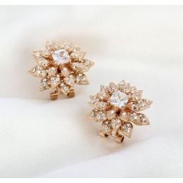 Kõrvarõngad - suured lilled, valged