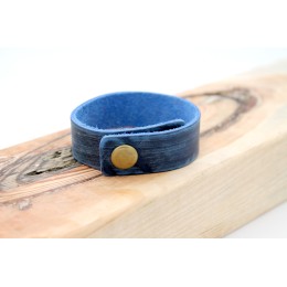 Nahast käevõru - roheline või sinine