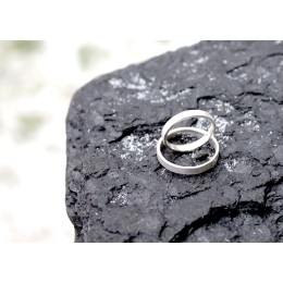 Hõbesõrmus - mateeritud