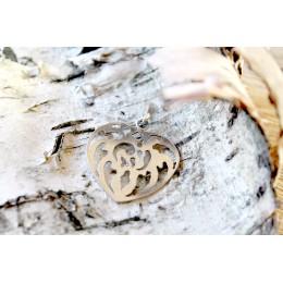 Hõberipats - õhuline süda