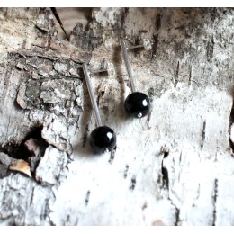 Hõbekõrvarõngad - minimalistlik oonüks