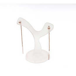 Hõbekõrvarõngad - kullatud mummud