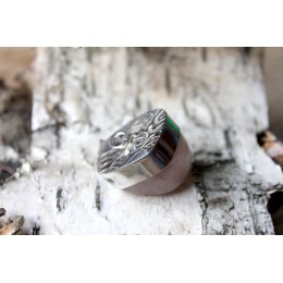 Hõberipats - suur roosa kvarts