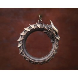 Kaelakett - Ouroboros draakon
