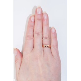 Kullast abielusõrmus 1100543(Au-R)_CZ