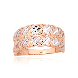 Kuldsõrmus 1101157(Au-R+PRh-W)