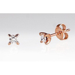 Kullast naelkõrvarõngad 1200343(Au-R)_DI