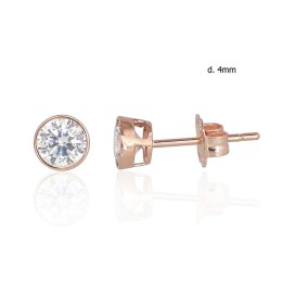 Kullast naelkõrvarõngad 1200950(Au-R)_CZ