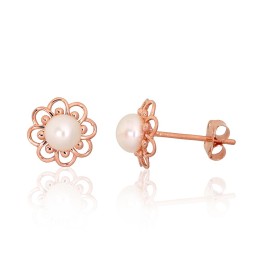 Kullast naelkõrvarõngad 1201570(Au-R)_PE