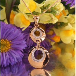 Kuldripats 1301057(Au-R+PRh-W)_CZ