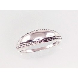 Hõbesõrmus 2100921(POx-Bk)