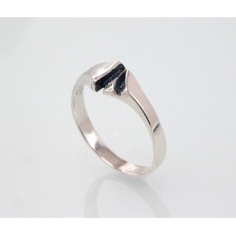 Hõbesõrmus 2101389(POx-Bk)