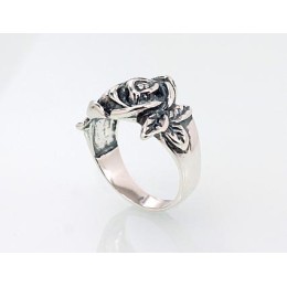 Hõbesõrmus 2101398(POx-Bk)