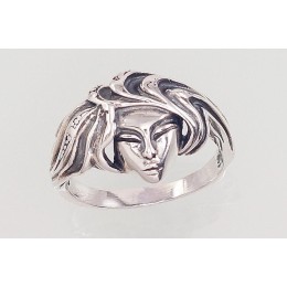 Hõbesõrmus 2101562(POx-Bk)