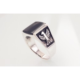 Hõbesõrmus 2101587(POx-Bk)_ON