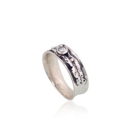 Hõbesõrmus 2101834(POx-Bk)_CZ