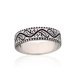 Hõbesõrmus 2101997(POx-Bk)