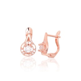 'Inglise' sulguriga hõbekõrverõngad 2200789(PAu-R)_CZ