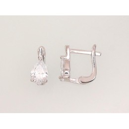 'Inglise' sulguriga hõbekõrverõngad 2202948(PRh-Gr)_CZ