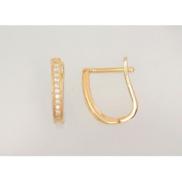 'Inglise' sulguriga hõbekõrverõngad 2202951(PAu-Y)_CZ