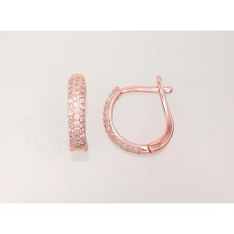 'Inglise' sulguriga hõbekõrverõngad 2202952(PAu-R)_CZ