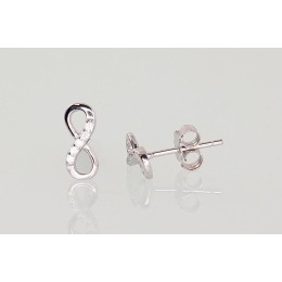 Hõbedast naelkõrvarõngad 2202989(PRh-Gr)_CZ