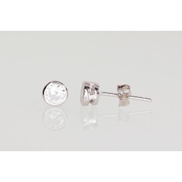 Hõbedast naelkõrvarõngad 2202991(PRh-Gr)_CZ