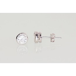 Hõbedast naelkõrvarõngad 2202992(PRh-Gr)_CZ