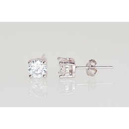 Hõbedast naelkõrvarõngad 2202996(PRh-Gr)_CZ