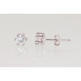 Hõbedast naelkõrvarõngad 2202999(PRh-Gr)_CZ