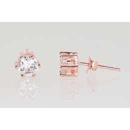 Hõbedast naelkõrvarõngad 2203000(PAu-R)_CZ