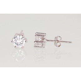 Hõbedast naelkõrvarõngad 2203000(PRh-Gr)_CZ